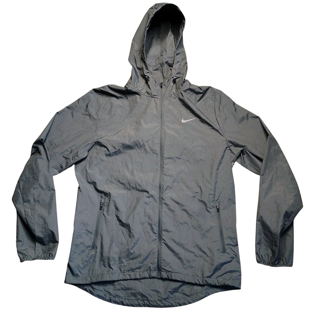 Nike Mens Flicker Flash 3M Hurricane Jacket Windbreaker Medium 596250-330 Green